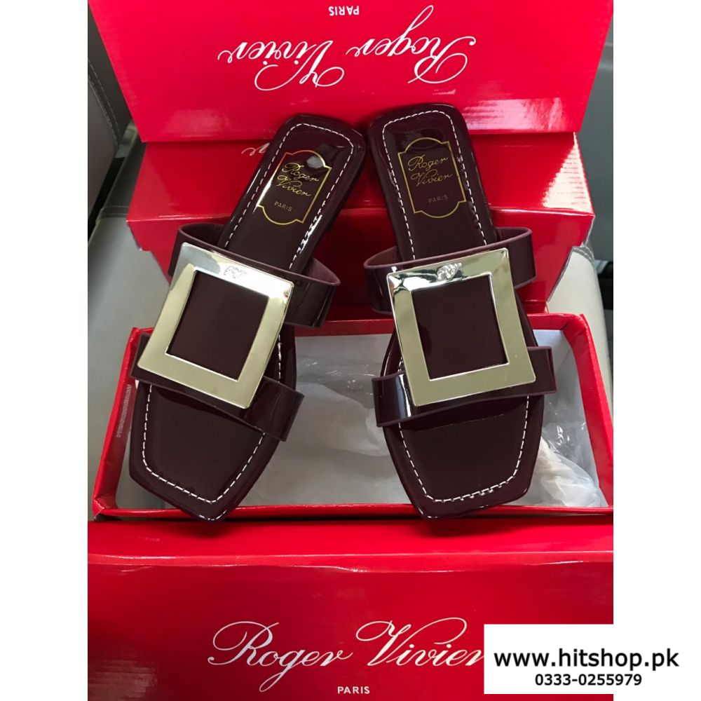 Women Slipper Choco Brown